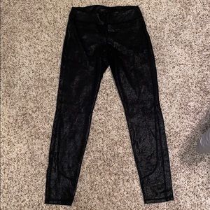 Joe’s Jeans Off Duty Releve Metallic Leggings